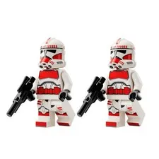 LEGO Star Wars: Shock Trooper Minifigure Clone (sw1305) Lot of 2