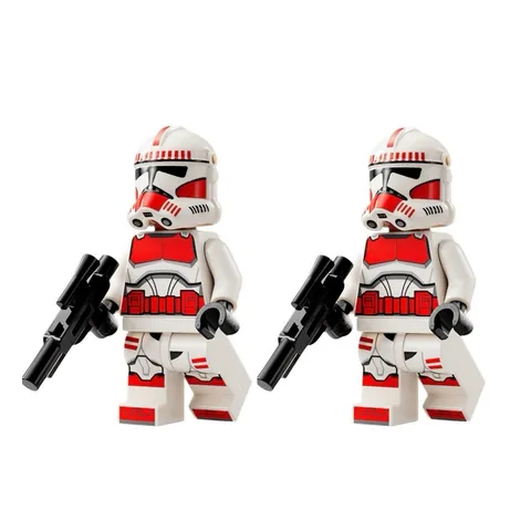 LEGO Star Wars: Shock Trooper Minifigure Clone (sw1305) Lot of 2