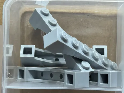LEGO Parts - Light Bluish Gray Arch 1 x 6 Raised Arch - No 92950 - QTY 5
