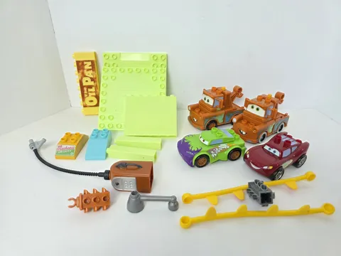 Lego Duplo Disney Cars Mater misc pieces lot lightning mcqueen