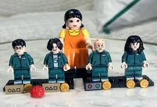 Lego Squid Games  Custom Printed Minifigure Lot Gi Hun Players 456 066 218 001