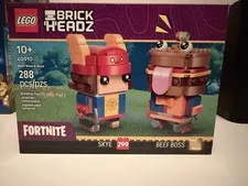 LEGO Fortnite BrickHeadz 40910 Beef Boss & Skye NEW 
