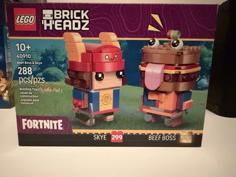 LEGO Fortnite BrickHeadz 40910 Beef Boss & Skye NEW 