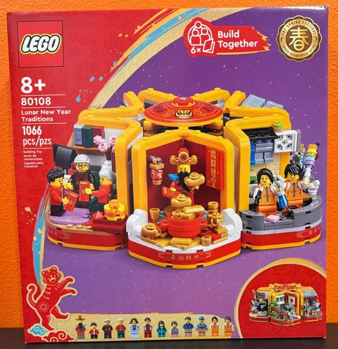 LEGO 80108 Lunar New Year Traditions - New Sealed Retired