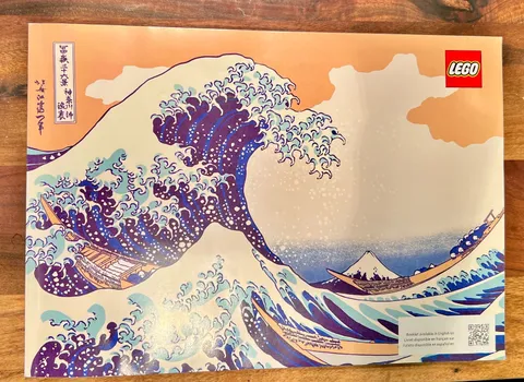 LEGO *Instruction Manual Book ONLY* 31208 Hokusai The Great Wave Art (no bricks)