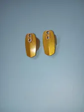 2 Lego Pearl Gold part 90639 Size 5 Armor Star Wars Hero Bionicle parts WYSIWYG