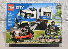 LEGO City Police Prisoner Transport 60276 244 pcs Building Set Sealed Box Damage