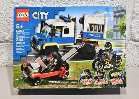 LEGO City Police Prisoner Transport 60276 244 pcs Building Set Sealed Box Damage