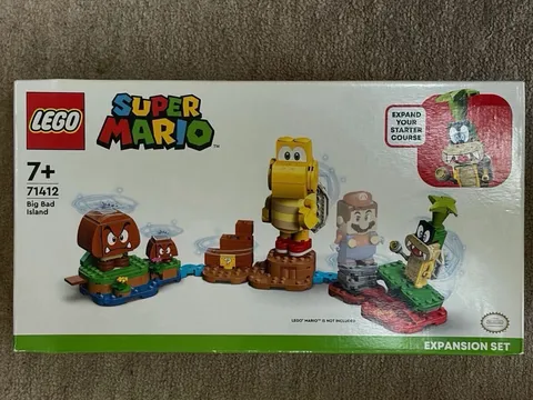 LEGO Super Mario Big Bad Island Expansion Set 71412 Characters Included