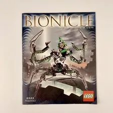 Lego Bionicle (8622) Nidhiki Instruction Booklet Only
