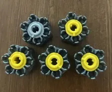 LEGO 18588 Projectile Launcher Rapid Shooter Six Barrel w/ Triggers Lot Of 5