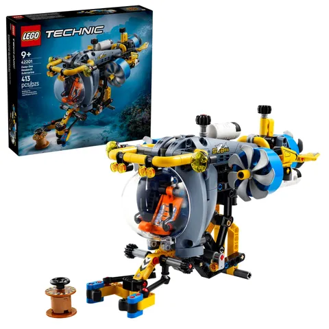 LEGO Technic Deep-Sea Research Submarine Toy - Building for Multicolor