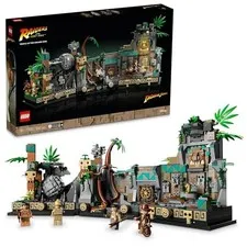 LEGO Indiana Jones Raiders Temple of the Golden Idol Toy Block 77015 Gift