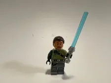 Lego Minifigure Star Wars Kanan Jarrus torso flawed see photos