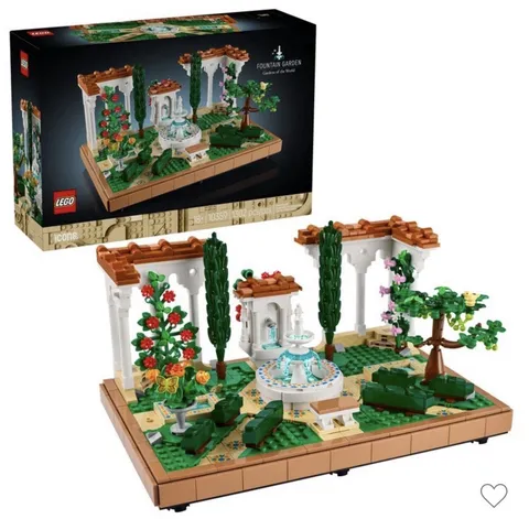 LEGO Icons Fountain Garden (10359) Brand New Sealed Gardens Of The World