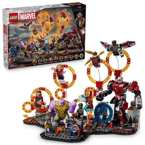 LEGO Marvel Avengers: Endgame Final Battle - Super Hero Building Set for Kids