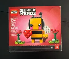 LEGO BrickHeadz Series Valentine's Bee 40270  New in Box Retired