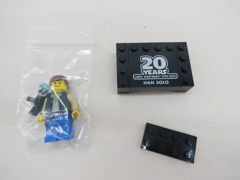 LEGO Star Wars 20 year anniversary Han Solo Minifigure