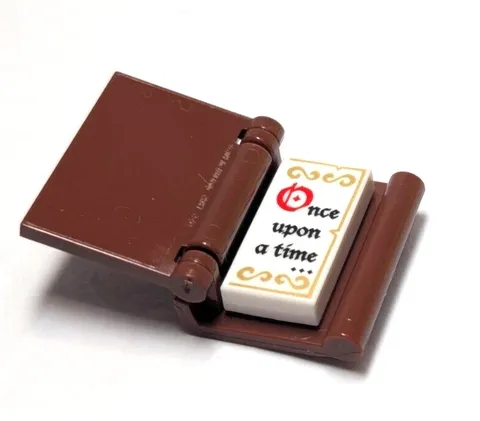 Lego - Minifigure Utensil - Brown, Book / Novel
