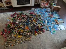 Huge Lego Lot 50lbs+ Of Mixed Lego City Vintage With Lots Of Minifigures Parts +