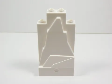 LEGO White 2x4x6 Rock Wall Panel I2