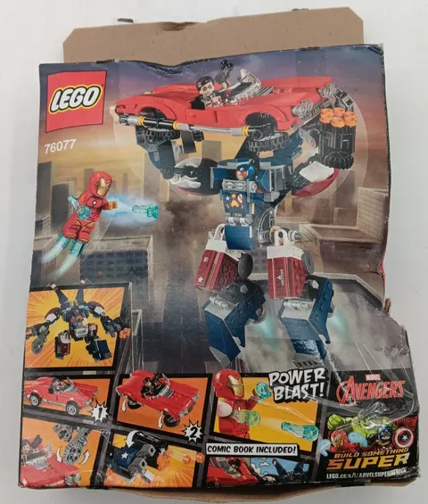 LEGO | MARVEL SUPERHEROES | 76077 | IRON MAN DETROIT STEEL STRIKES | 377 PCS