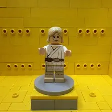 LEGO Minifigure - Luke Skywalker - Light Nougat, Long Hair - sw0273 - 3C
