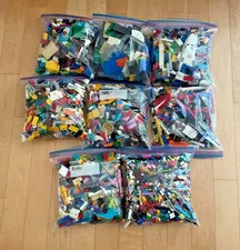 LEGO, 15 Pounds, Bulk Lot, Loose Mixed Lego Pieces, Bricks and Parts