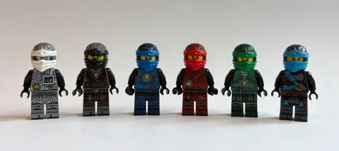 Lego COMPLETE Hands of Times Minifigure Lot of 6 Ninjago rare retired cmf lloyd
