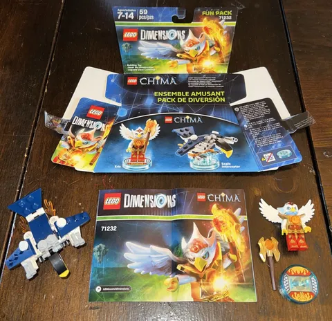 LEGO Dimensions: Legends of Chima - Eris Fun Pack (71232) 100% Complete - Works!