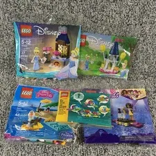 Lego Disney Princess Cinderella 30551 30554 Olaf 30397 Friends 30205 Polybag Lot