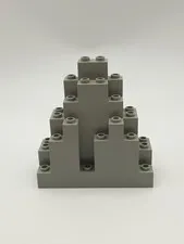 LEGO® 6083 Rock Panel 3x8x7 Triangular Old Light Gray 6763 6762 6766 6748