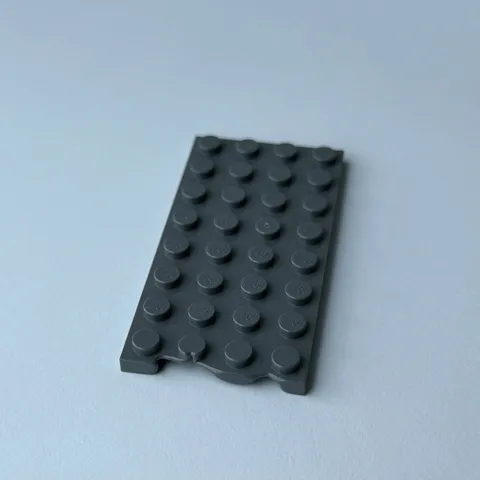 LEGO Short Shot Parts Piece 4x8 Error Misprint Defect Molding Fill Error