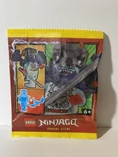 LEGO Ninjago foil pack, set #892509, featuring the Spectral Dragonian Warrior.