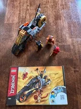 LEGO NINJAGO: Cole's Dirt Bike (70672) *retired* 100% complete, no box