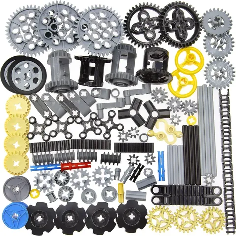 118 PCS Technic Gears and Axles Set - LEGO Compatible for Creative Building