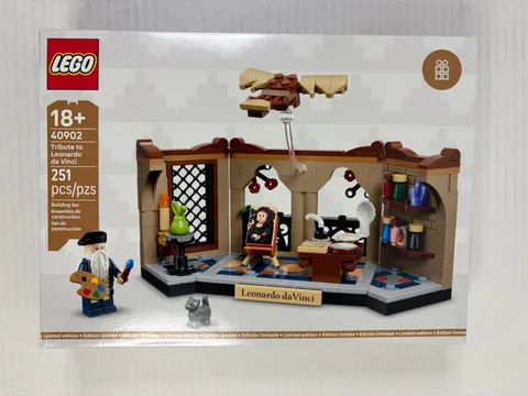 LEGO 40902 Tribute to Leonardo da Vinci Set - New Factory Sealed