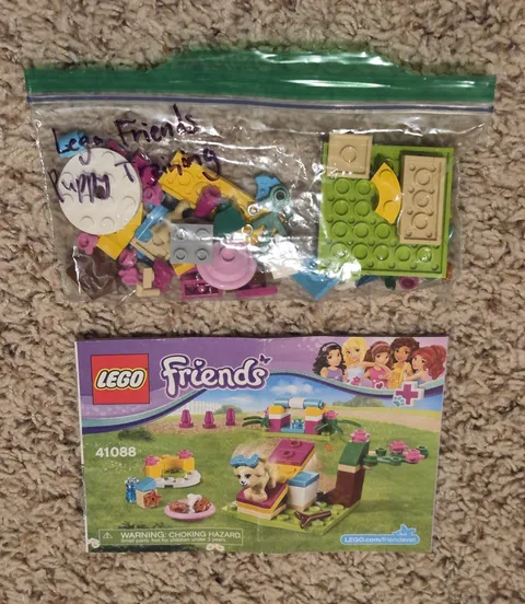 LEGO Friends Puppy Training 41088 Complete Set, 65 Pieces, Ages 5-12, w/ Manual