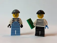 Lego Brickster & Henchman Minifigure Lot Island Xtreme Stunts ixs002 ixs014 Rare