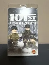 Brickmania WWII 101st Airborne Pack Part II Minifigures 3pc BMF787
