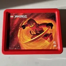 Room Copenhagen Lego Ninjago Storage Box Red 4092 vintage Masters of Spinjitzu