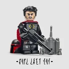 LEGO Star Wars Melnik X GCC LAST TRUE MAN - (OLD BLACK) Light Customs