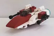 LEGO Star Wars Episode VI 30272 A-Wing Starfighter- Mini Polybag! Pre-Owned!