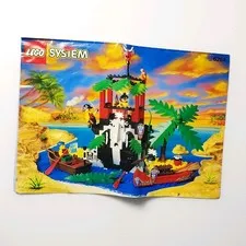 LEGO System Pirates Islanders Forbidden Cove #6264 Instruction Manual 1994