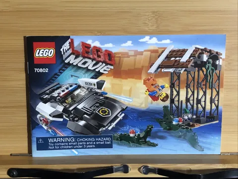Lego 70802 MANUAL ONLY - The Lego Movie Bad Cop's Pursuit