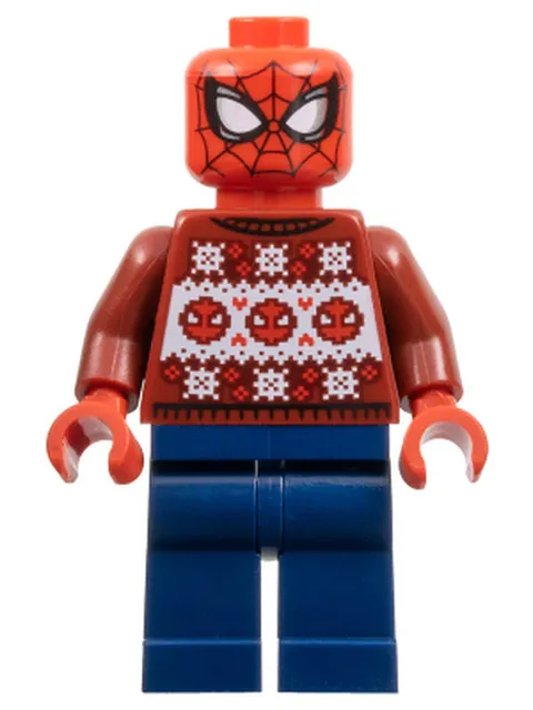 LEGO [No Color/Any Color] Spider-Man - Holiday Sweater sh0905 Used Genuine