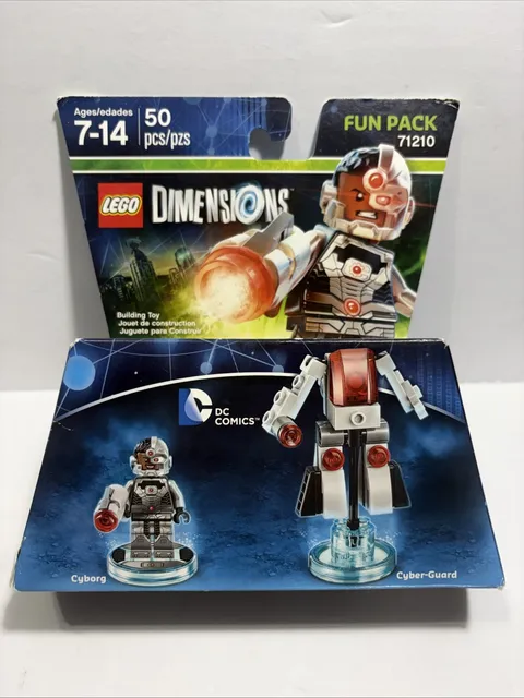 Lego Dimensions Fun Pack 71210 DC Comics Cyborg Cyber-Guard New Factory Sealed