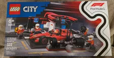 LEGO CITY: F1 Pit Stop & Pit Crew with Ferrari Car (60443)