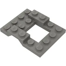 LEGO Dark Gray Vehicle, Base 4 x 5 inv.607