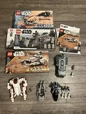 LEGO Star Wars Set Lot x3 includes box & instructions *SEE DESC*